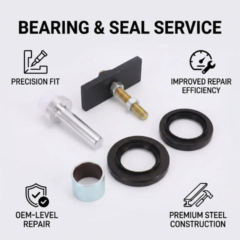 8 Inch Clamshell Diff Bearing Puller Seal Kit Fits 2005 2018 Replaces Needle Bearings Steel Saves Cash Fixing It Yourself Seals Tight Stops Oil Leaks Keeps Ride Vibe High No Worries For Real Gear Heads Skip Big Mechanic Bills For Your Car. 8-inch clamshell diff bearing seal kit with steel tools and seals