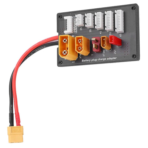 Parallel Charging Board Adapter For 2S To 6S LiPo Batteries For RC Drones And FPV Gear, Works With Imax B6/B6AC And Other Chargers, Supports JST