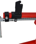 Close-up of the All In One Manual Tire Changer Bead Breaker Kit For 4 To 21 Inch Tires Portable Wheel Mounting Tool showing metal components.
