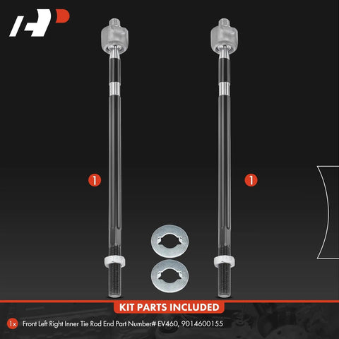 Front Inner Tie Rod Ends For Dodge Sprinter 2500 2003-2006 And Sprinter 3500 2003-2006, left and right pair