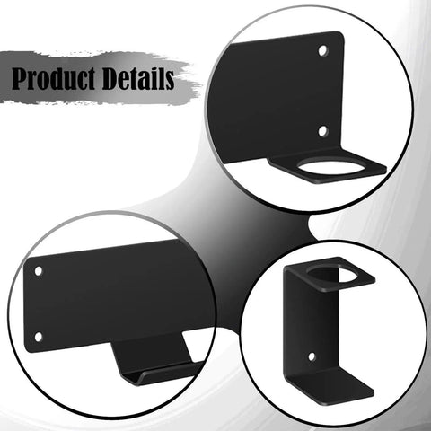 Wall Mount Floor Jack Stand Rack Organizer, A Garage Essential For Car Hydraulic Trolley Jacks, Heavy Duty Steel Holder Brackets