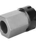 Heavy Duty Cnc Lathe Chuck Holder Block With Square Shank For Hard Steel Machining Quick Setup Precision Tool Grip 50Mm Outer Diameter  hexagon shape design, metal construction, suitable for CNC lathe operations