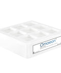 Pre Filter Replacement For IQAir Pre Max F1 And HealthPro Series F8 S Advanced Pre Filtration Captures 90 Percent Of 0.3 Micron Particles Easy Install Durable Design Compatible With IQAir Clean Air Systems, showing block design with grid pattern.