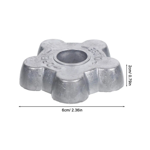 Upgrade Your Rig With These 6pcs Heavy Duty Aluminum Handwheels For Smooth Hexagonal Operation That Slays The Grip Game And Cuts Down Serious Hand Fatigue While You Flex Your Maintenance Muscle. 6cm aluminum gas valve handwheel, 2cm thick
