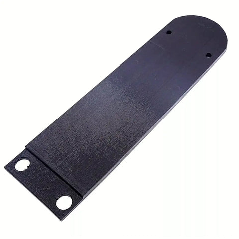Zero Clearance Miter Saw Insert Plate For Ryobi TSS103, black, flat design, prevents chip out for smooth cuts.