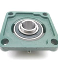 Premium 4 Bolt Flange Mounted Bearing Unit Single Piece Heavy Cast Iron Housing UKF207 H2307 F207 Smooth Rotation Reliable Industrial Performance Ideal For Machine Repair Workshops Or Garage Projects Built Tough To Take The Heat Daily, 4-bolt flange bearing unit