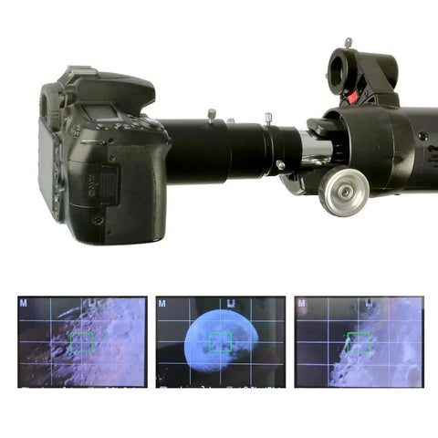 Variable Extension Telescope Camera Adapter for Canon SLR and DSLR Bodies to Telescopes for Prime Focus or Eyepiece Projection Photography with T2 Ring Easy to Use Extendable Great for Astro Pics