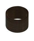 Top Shelf Fkm Viton O Ring Two Eighty Two Inch ID Ninety Shore A Hardness Brown Rubber Seal in stacked arrangement.