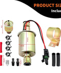 6.5L Diesel Fuel Lift Pump For 1992 2002 GM C2500 C3500 K2500 K3500 G2500 G3500 Vans And Pickups With parts dimensions shown