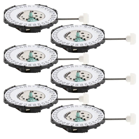 Six Piece Quartz Watch Movement Replacement Parts Kit Sl28 For Mechanical Wristwatch Repair DIY Watchmaker Tool Set