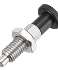 Tough As Nails M10x1.5 Ball Nose Spring Return Index Plunger Built From Bulletproof 304 Stainless Steel for industrial tasks.