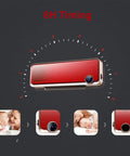 Wall Mounted Space Heater Featuring Thermostatic Remote And Three Speed Modes Kicks Serious Chill For Every Room Eight Hour Timer Provides Built Different Ptc Fast Heating with digital timer display.