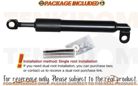 Heavy Duty Pickup Tailgate Assist Shock Lift Supports Rear Gas Dampers Springs Bolt Right On Kit For Toyota Tacoma N400 2024 and Up, single strut image.