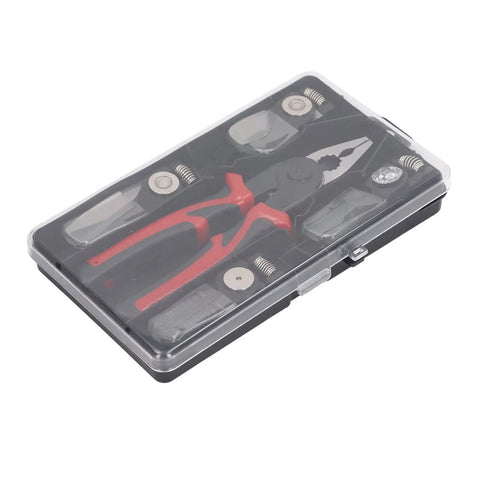 5 In 1 Wire Stripper And Handy Multifunction Pliers Set in clear case, Alloy Steel Heavy Duty Cutter for AWG 10 to 22, 16mm Cable Cutting