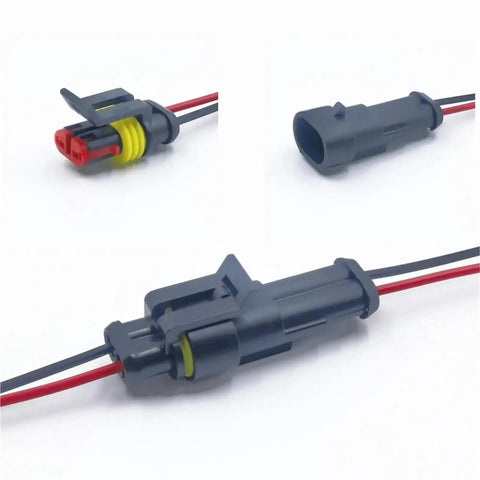 Top Tier Quick Splice Wire Terminal Connector Kit 1 2 3 4 Pin For Car Mods Home Wiring And DIY Projects Reusable Easy Disassemble No Crimping Needed Perfect For Marine Solar And Garden Gadget Fanatics, waterproof two-wire connector