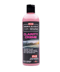 Clarity Creme Glass Restorer For Quick Water Spot And Mineral Deposit Removal, Restores Crystal Clear Shine, Buffs Like A Pro, Prep Polish For Coatings, 16 Oz Bottle, pink bottle front view