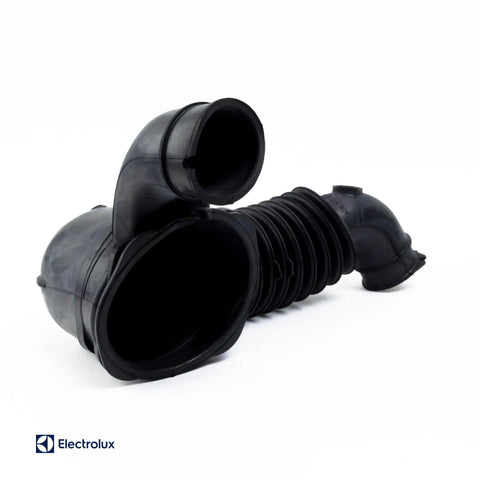 Coin Trap Tub To Pump Hose Replacement 134639920 Black for Washing Machines, durable, universal fit tubing with corrugated design.
