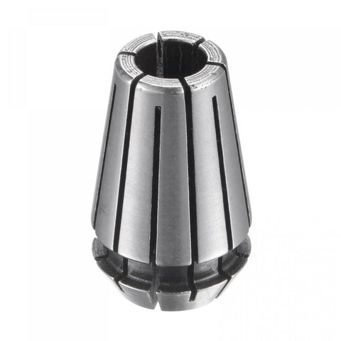 Front view of ER16 Spring Collet One Eighth Inch Clamping Diameter For CNC Milling Engraving Lathe Machines Pack Of Two 40Cr Steel High Precision