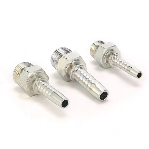 100 Pack ORFS Male Threaded O Ring Seal Hydraulic Hose Fittings Set For Female 13 By 16 By 12 DN R1 R2 1SN 2SN High Pressure Hydraulic Line Connectors With Leak Free O Ring Seals, 3 fittings