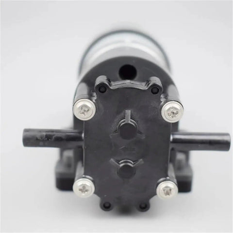 Heavy Duty Titanium Alloy Gear Pump For Sewage And Oil Transfer 1.2-2.5Lpm Flow Rate Compact Small Electric Hydraulic Unit Perfect For Industrial Solvent Dispensing And Water Systems Reliable Performance With Corrosion Resistant Build Quality Made To Last