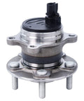 Close-up of rear wheel bearing hub from DIY Ready Front And Rear Steering Knuckle And Hub Bearing Kit For Ford Focus 2012-2018 2.0L