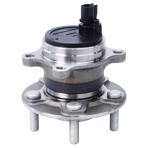 Close-up of rear wheel bearing hub from DIY Ready Front And Rear Steering Knuckle And Hub Bearing Kit For Ford Focus 2012-2018 2.0L