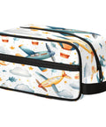 Airplane Cosmetic Bag For Women Travel Makeup Organizer Pouch Kit Waterproof Durable Polyester Toiletries Case