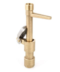 Brass Quick Coupler Valve Key Set For 3/4 Inch Quick Couplers Go To Yard Irrigation Tool For Easy Hookups Durable Rust Resistant One Piece Construction