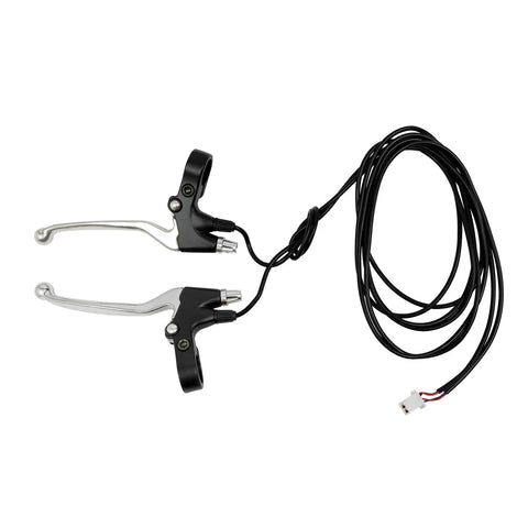 Brakes and wiring for 750W Front Wheel Electric Bike Conversion Kit With Brushless Hub Motor, 36V System, Top Speed 26.72 MPH.