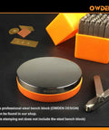 36 Piece Steel Metal Stamping Tool Set With Number And Letter Punches One Eighth Inch Three Millimeter Alloy Steel HRC 58 62