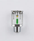 Top Shelf Concealed Pendent Fire Sprinkler Head 10 Pack With Sleek Decorative Ceiling Covers And Foolproof Automatic Heat Trigger At 199 F K80 Rating for installation with green bulb.