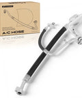 Top Tier AC Suction And Discharge Line Hose Assembly for Chevy Traverse GMC Acadia Buick Enclave shown with packaging.