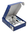 Comprehensive Home Water Test Kit For Lead Bacteria Nitrates Ph Hardness Chlorine Copper Iron And More With Digital Tds Meter open box showing contents.