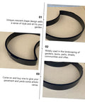 Crescent Moon Paver Molds For DIY Garden Pathway And Patio Paving Moon Shaped Floor Molds Durable ABS Plastic Close-Up View