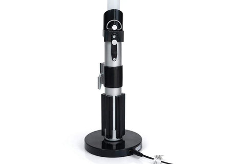 Base of Darth Vader LED Lightsaber Lamp 24 Inch Tall Desk Night Light Star Wars Decor Red Blade Standing Light For Home Office Bedroom Mood