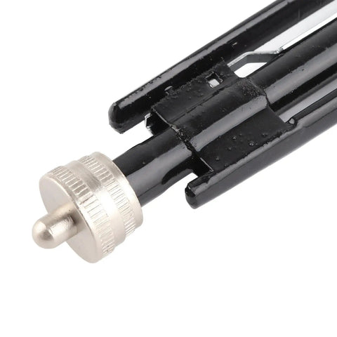Close-up of the Heavy Duty Steel Alloy Safety Wire Pliers With Spring Return, Lock Wire Twisting Tool, showing durable metal components.