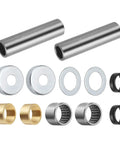 Rear Swingarm Bearing Seal Kit For Raptor 700 And 700R YFM700R ATV 2006 2024, components including steel shafts and bushings