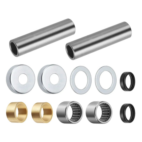Rear Swingarm Bearing Seal Kit For Raptor 700 And 700R YFM700R ATV 2006 2024, components including steel shafts and bushings