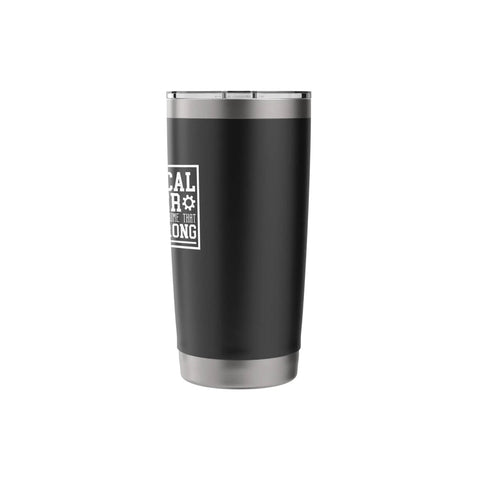Im A Mechanical Engineer Just Assume Im Never Wrong stainless steel insulated tumbler with dual wall, black color