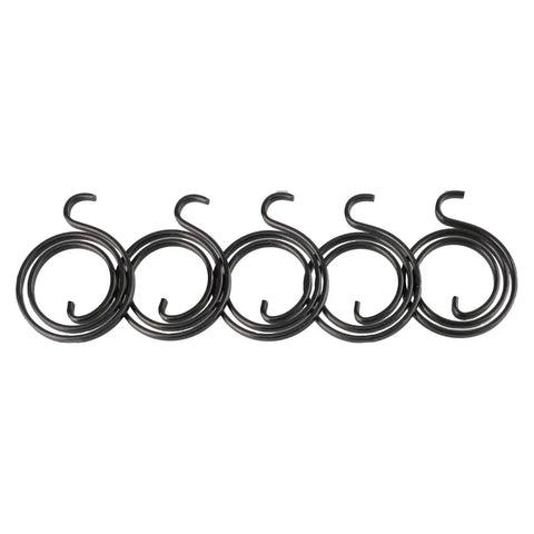 Dope Heavy Duty Door Knob Spring Replacement Kit 20 Or 30 Pack For Interior Lever Latch Repair Solid Torsion Springs black