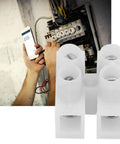 10 Pcs Screw Terminal Block 2 Position Wire Connectors Quick Connect Terminal 450V 10A Clamp Wire Terminal Wiring For Small Home Projects