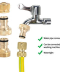 Ultimate 10 Pack Brass Garden Hose Quick Connectors For Super Drip Irrigation Systems With Heavy Duty Leak Proof Repair Kit For Yard Hoses brass hose fittings with faucet, pipe and hose connections