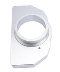 Durable Aluminum Racing Wheel Stand With Seat Rail Support For Precise Control And Stable Installation component in silver