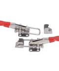 Heavy Duty Toggle Latch Clamp Set For Tailgate Pull Latches 2 Pack Adjustable Stainless Steel 400lbs Capacity Secure Locking Easy Pull