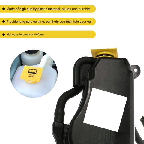 Engine Coolant Reservoir Cap Replacement For Your Ride Radiator Overflow Tank OEM 55111074AA 52079331 Close-up View