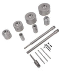 Keenso Heavy Duty Concrete Hole Saw Kit 30 To 100 Mm Premium Tungsten Steel Drill Bit Set For HVAC Installation That Last A Lifetime And Cuts Like A Dream Without Breaking The Bank, assorted bits