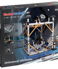 Universal Ultimate Construction Kit For Ages 10 And Up Build 4 Impressive Models STEM Toy For Creative Hands On Mechanical Engineering Projects Largest Set In The Universal Series box, 525-piece German plastic kit