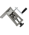 Sonew Dual Mode Electric Wire Stripper Hand Crank And Drill Powered Tool Automatic Copper Cable Stripping Machine top view showing metal structure and handle.