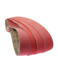 Four Piece Ceramic Sanding Belts For Heavy Duty Metal Grinding Built Tough To Blast Through Carbon Steel And Stainless Steel Includes 36 60 80 120 Grit Options In 12X24 Inch Size For Fast Stock Removal And A Smooth Pro Quality Finish, 120 grit belts.