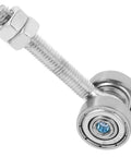 Tough As Nails Dual Wheel Sliding Door Roller Pulley With Double Bearings smooth roller hardware with galvanized steel and bolt.